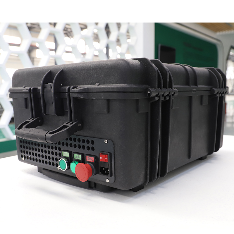 MOPA 휴대용 휴대용 레이저 녹 제거 기계