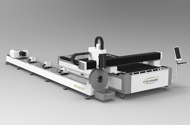 CNC 파이프 및 플레이트 듀얼 이용 섬유 레이저 커팅 머신